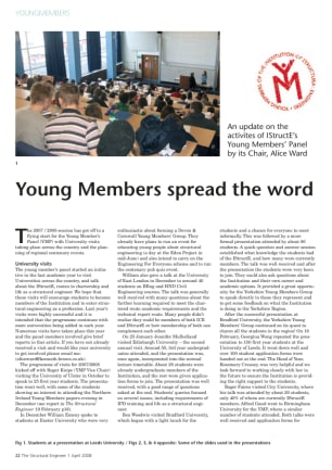 Young Members spread the word