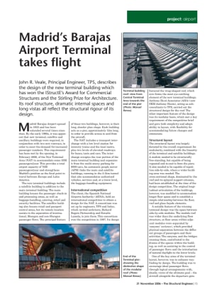Madrid's Barajas Airport Terminal takes flight