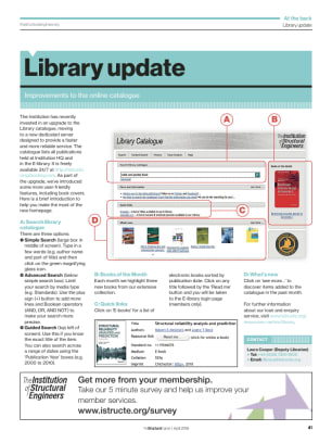 Library update: Improvements to the online catalogue