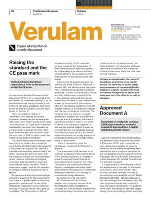 Verulam (readers' letters – April 2014)