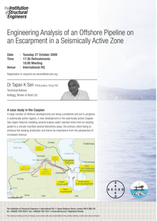 Engineering Analysis of an Offshore Pipeline on an Escarpment in a Seismically Active Zone Advert