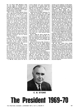 The President 1969-70