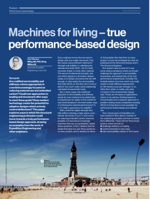 Machines for living – true performance-based design