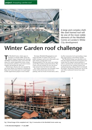 Project: Winter Garden roof challenge