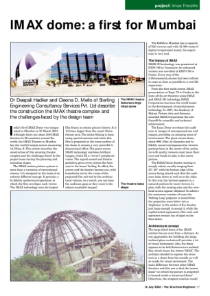 IMAXdome: a first for Mumbai