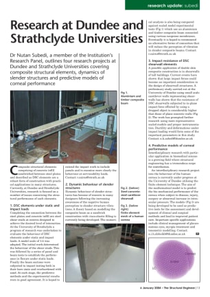Research at Dundee and Strathclyde Universities