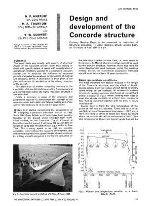Design and Development of the Concorde Structure