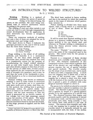 An Introduction to Welded Structures