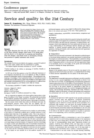 Service and Quality in the 21st Century