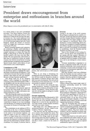 Interview. President Draws Encouragement From Enterprise and Enthusiasm in Branches Around the World