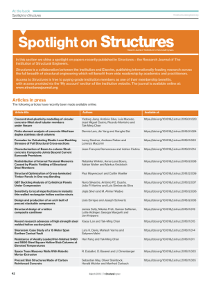 Spotlight on Structures (March 2019)