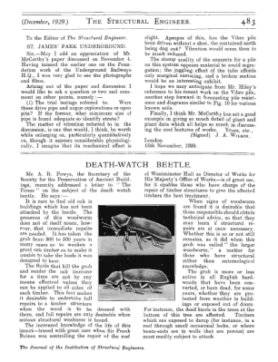 Death-Watch Beetle