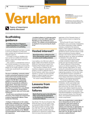 Verulam (readers' letters – December 2013)