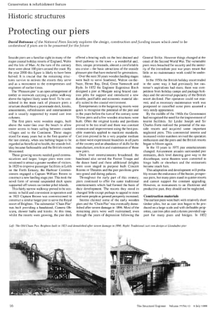 Historic Structures. Protecting our Piers