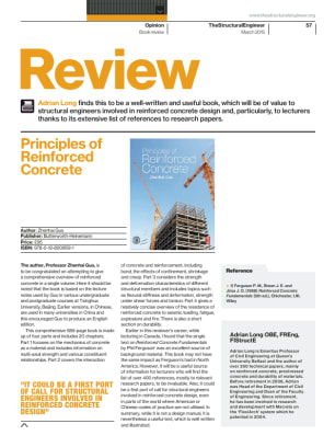Book review: Principles of Reinforced Concrete