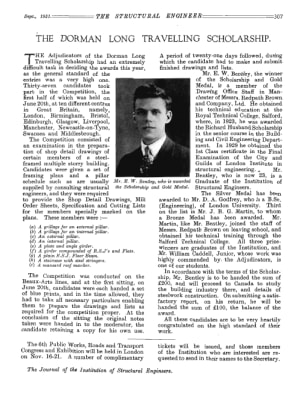 The Dorman Long Travelling Scholarship