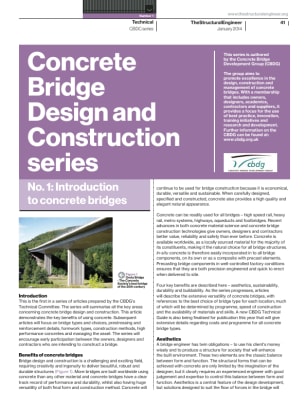 Concrete Bridge Design and Construction. No. 1: Introduction to concrete bridges