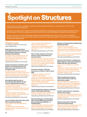 Spotlight on Structures (October 2017)
