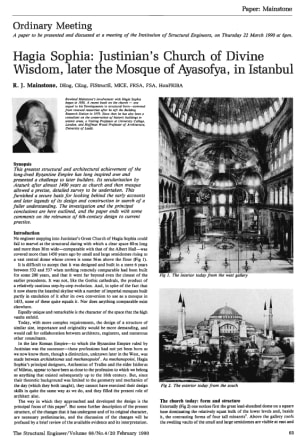 Hagia Sophia: Justinian’s Church of Divine Wisdom, later the Mosque of Ayasofya, in Istanbul