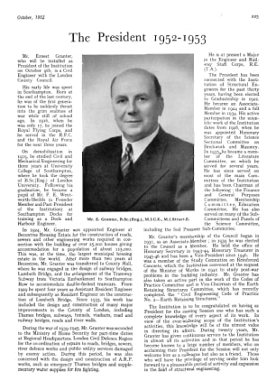 The President  1952-1953