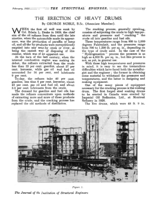 The Erection of Heavy Drums