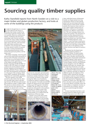 Sourcing quality timber supplies