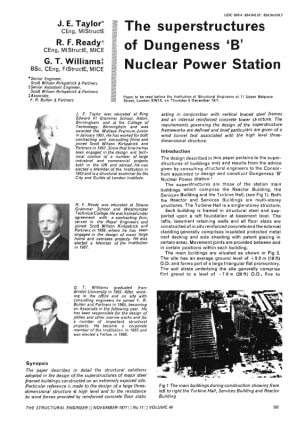 The Superstructures of Dungeness 'B' Nuclear Power Station
