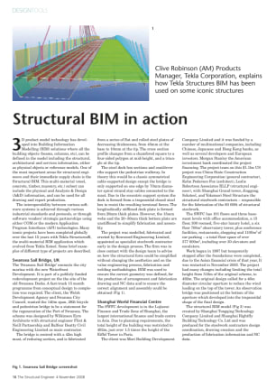 Structural BIM in action