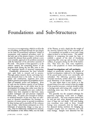 Foundations and Sub-structures