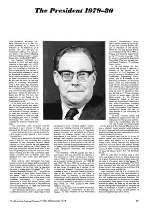The President 1979-80