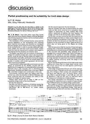 Discussion Partial Prestressing and its Suitability for Limit State Design