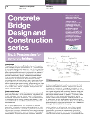 Concrete Bridge Design and Construction series. No. 3: Prestressing for concrete bridges