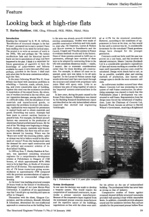 Looking Back at High-Rise Flats