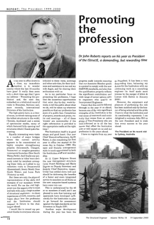 Promoting the Profession
