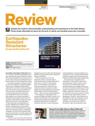 Earthquake-Resistant Structures: Design, Build and Retrofit (book review)