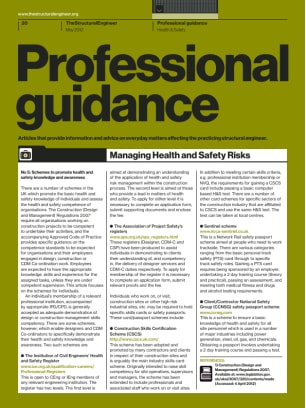 Managing Health & Safety Risks (No. 5): Schemes to promote H&S knowledge and awareness