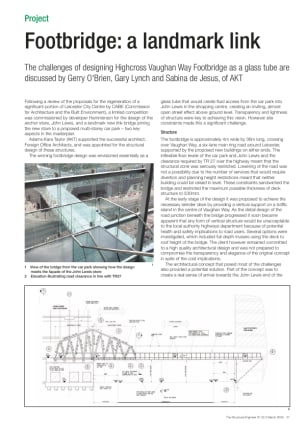 Footbridge: a landmark link