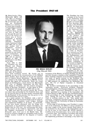 The President 1967-68