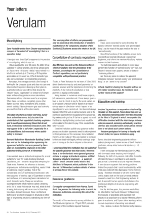 Verulam (readers' letters – February 2011)