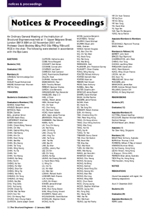 Notices and Proceedings