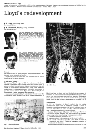 Lloyd's Redevelopment