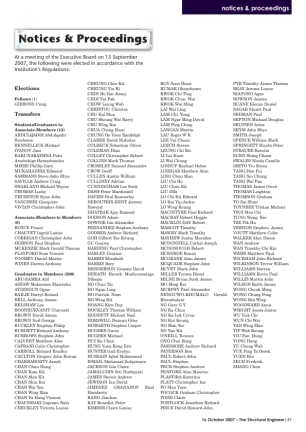 Notices & Proceedings