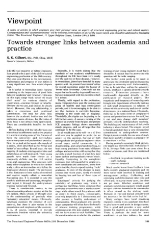 Towards Stronger Links Between Academia and Practice