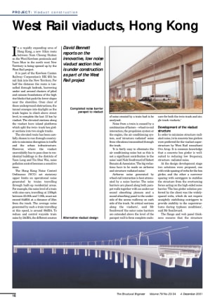 West Rail viaducts, Hong Kong