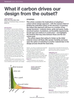 What if carbon drives our design from the outset?