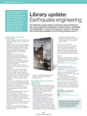 Library update: Earthquake engineering