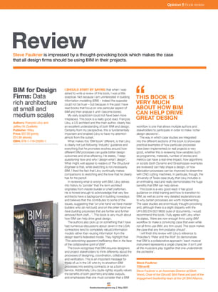 Book review: BIM for design firms