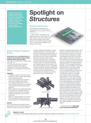Spotlight on Structures (November-December 2020)