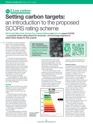Setting carbon targets: an introduction to the proposed SCORS rating scheme
