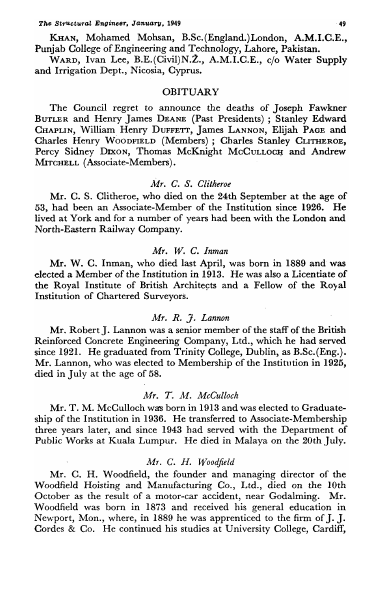The Town And Country Planning Act 1947 Its Financial Effect With Particular Reference To The Work The Institution Of Structural Engineers